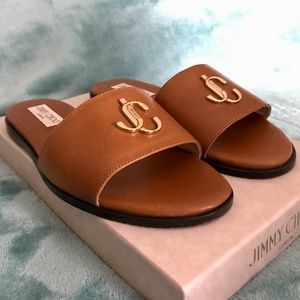 Jimmy Choo Minea Flat Sandals